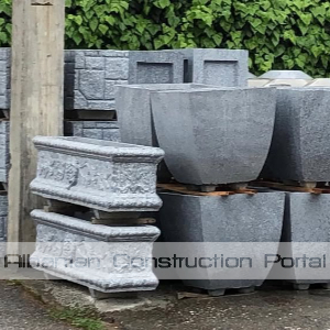 Vazo betoni dekorative Vazo betoni dekorative